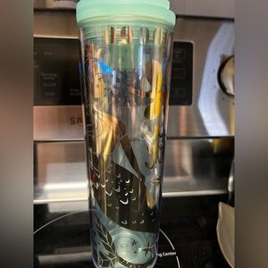 Starbucks siren mermaid mug with Mint and Gold Accents